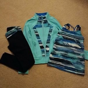 Girls active outfit, Ivivva, size 7